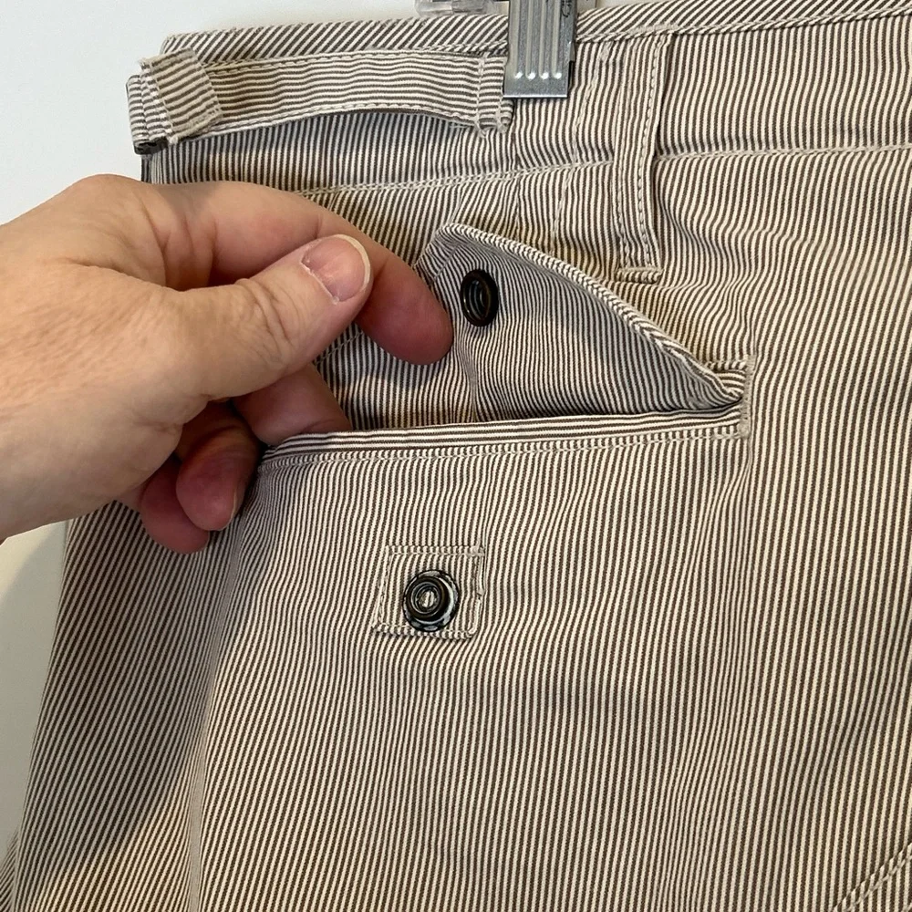 Polo Ralph Lauren Shorts Men's Seersucker Cargo Military Paratrooper NWT 40 - Picture 7 of 16